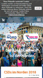 Mobile Screenshot of csd-nord.de