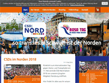 Tablet Screenshot of csd-nord.de